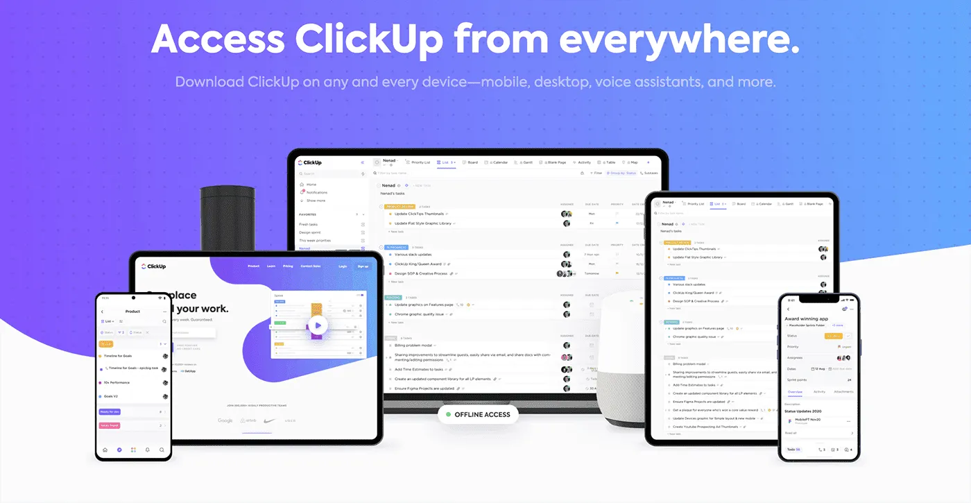 Asana-Alternative ClickUp