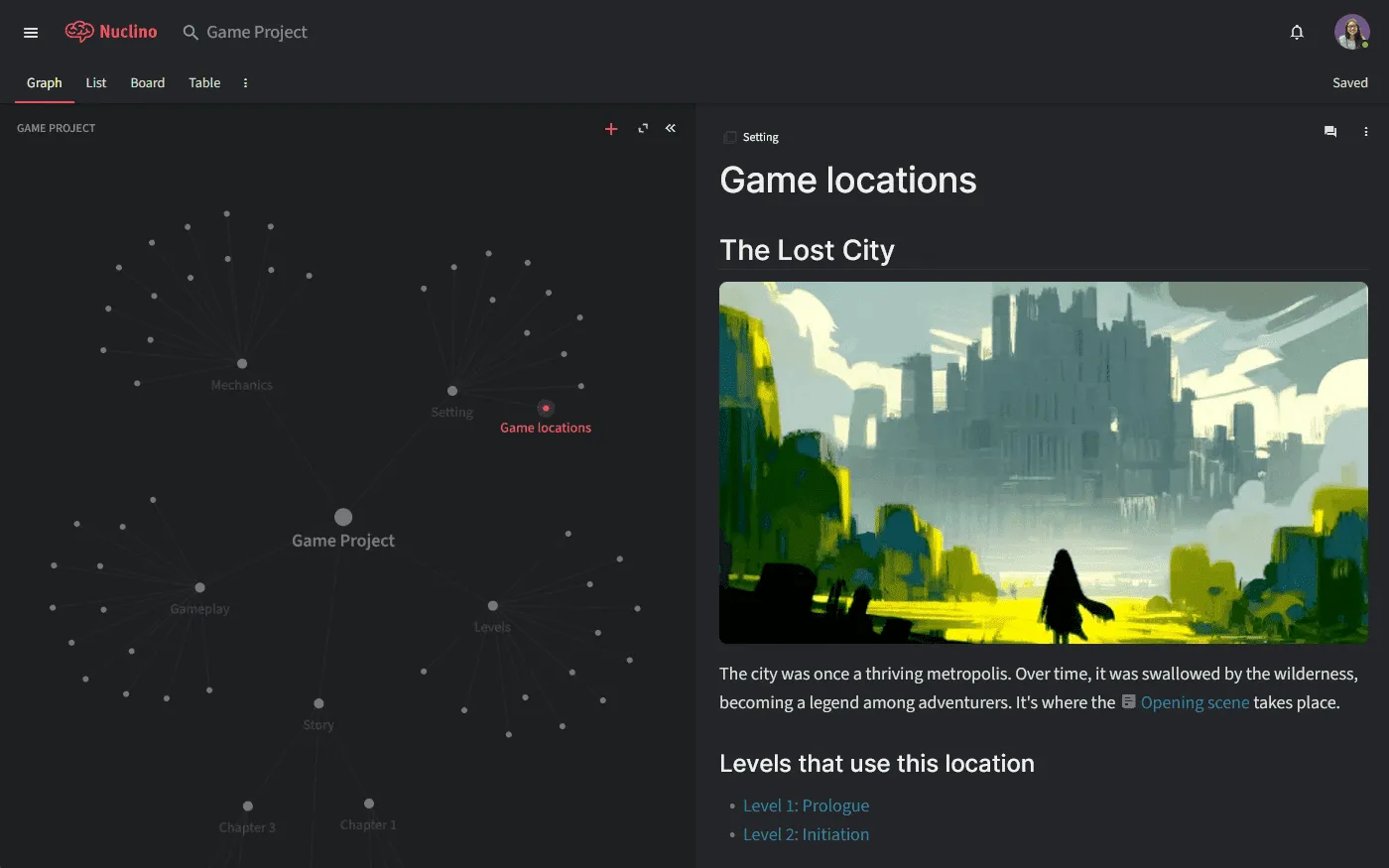 Milanote-Alternative für Game Design