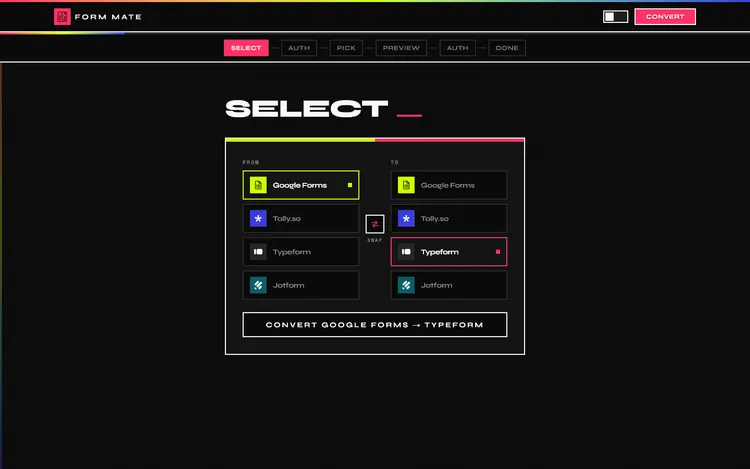 Best tools for startups Form Mate