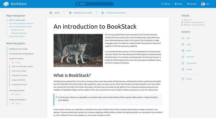 BookStack alternatives