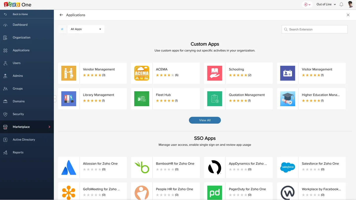 ClickUp-Alternative Zoho One