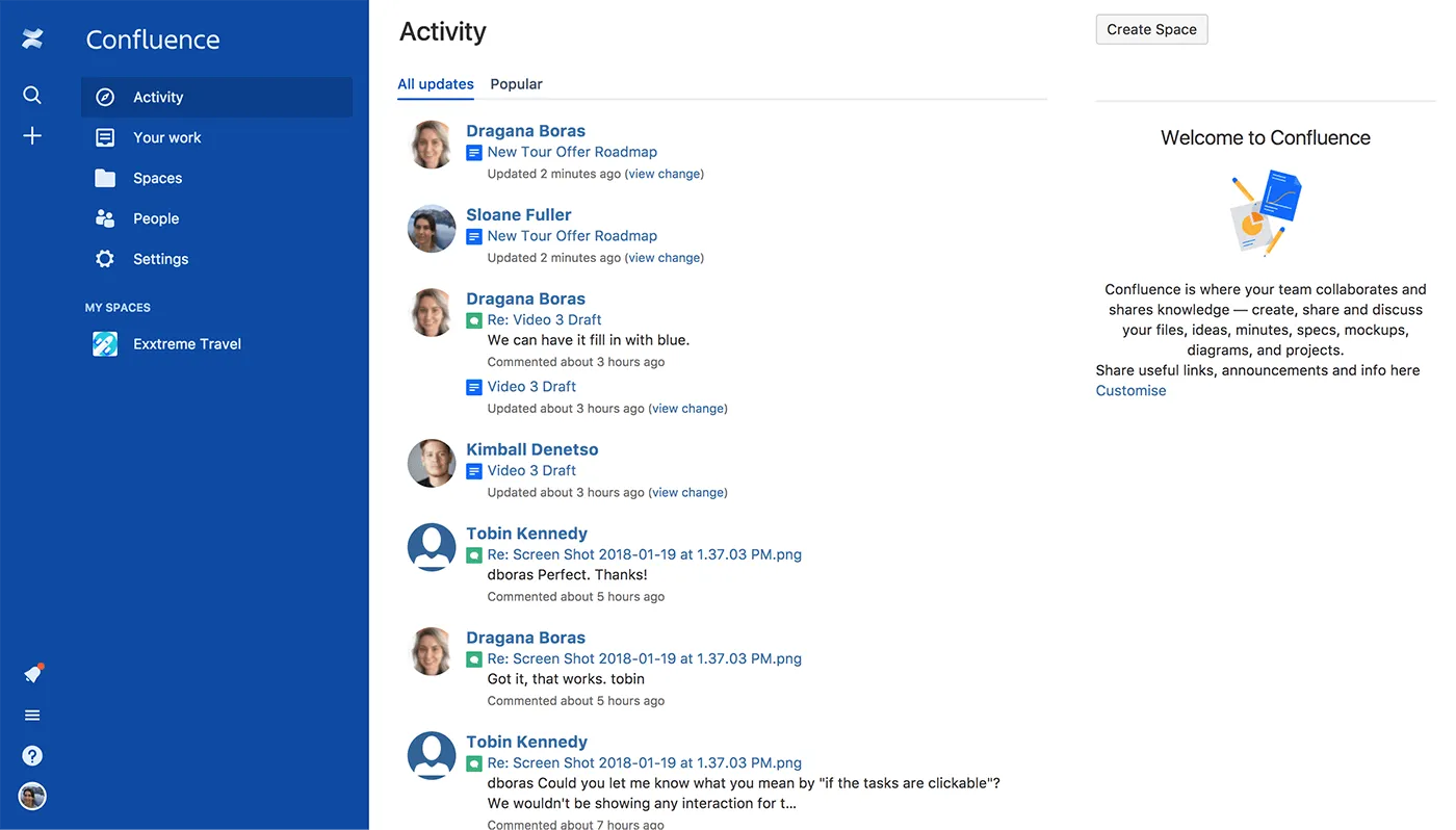 Confluence-Wiki-Software