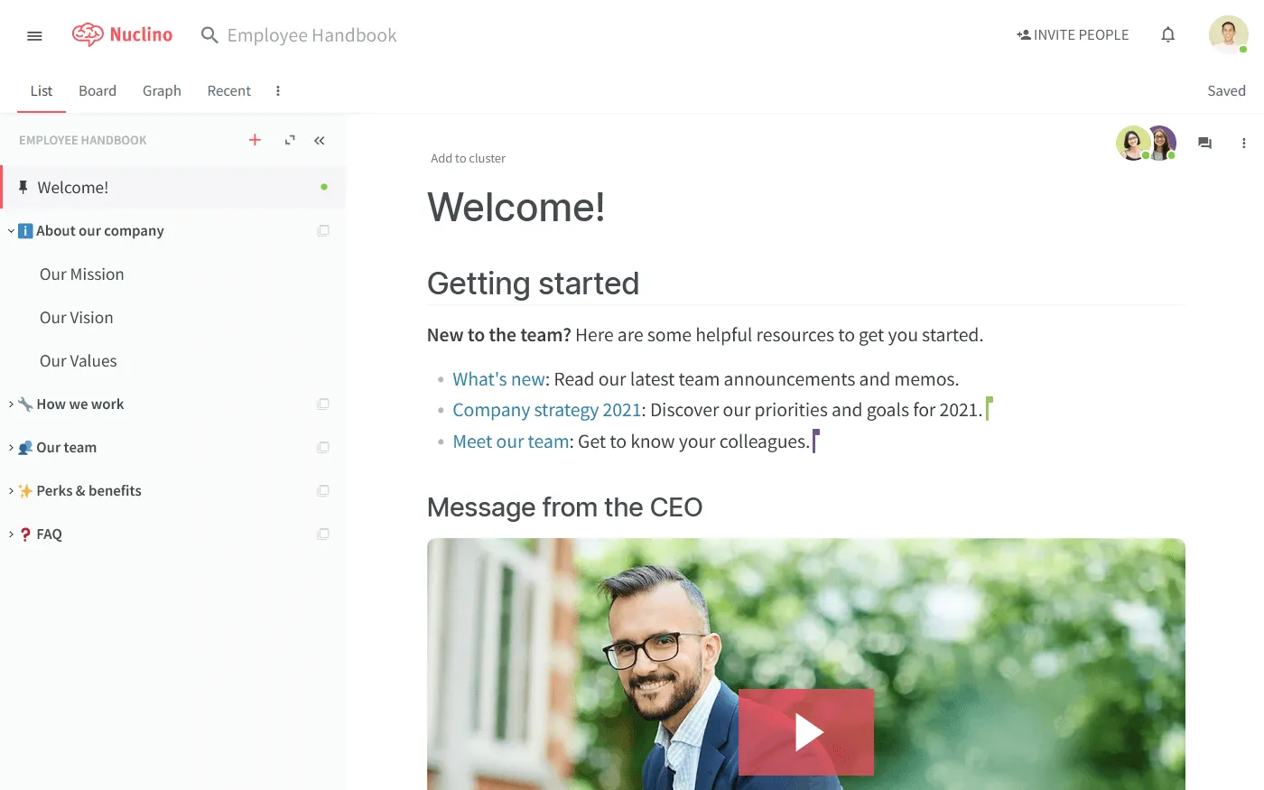 Comparaison Confluence vs Notion vs Nuclino