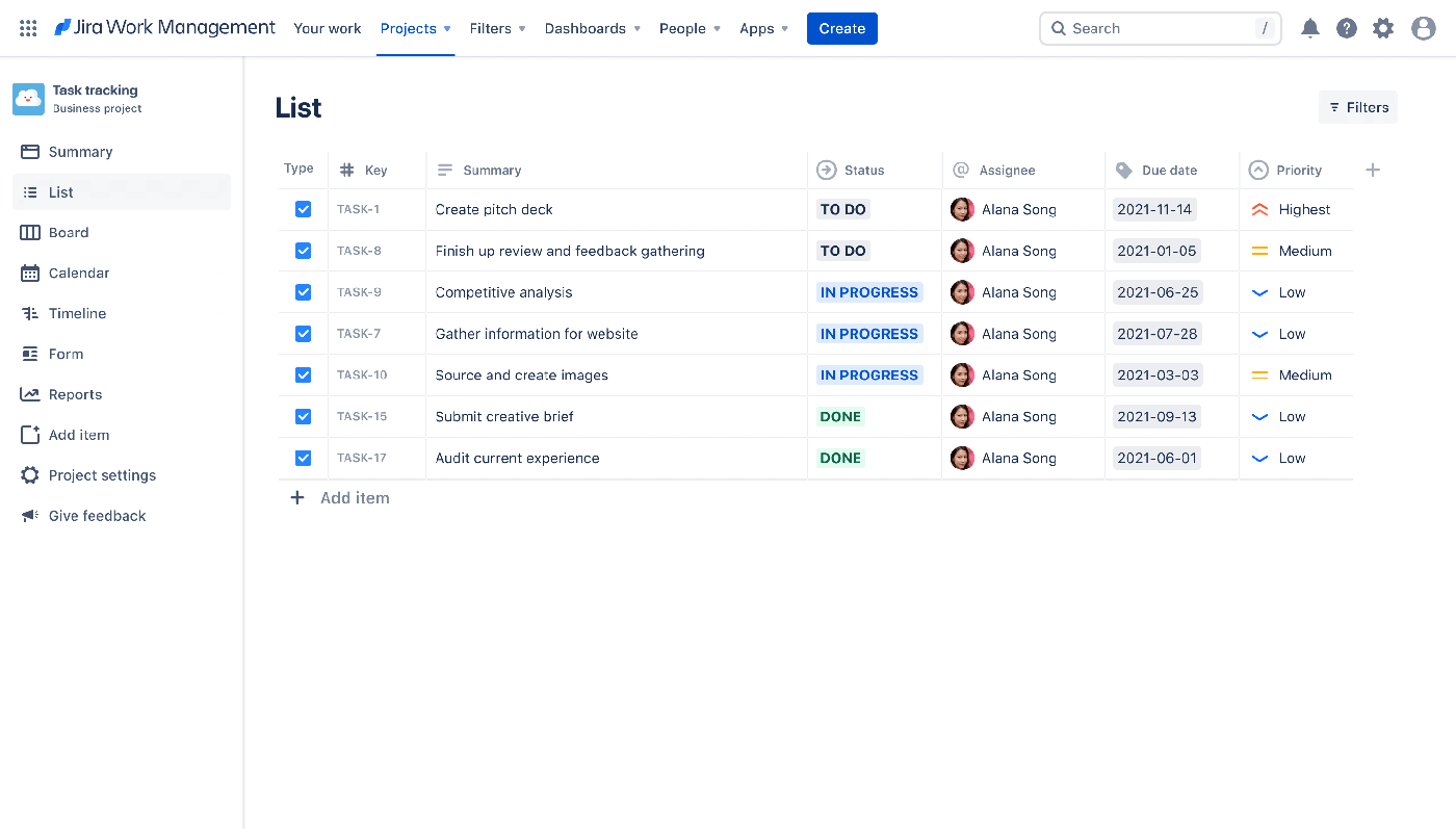 Airtable alternative Jira