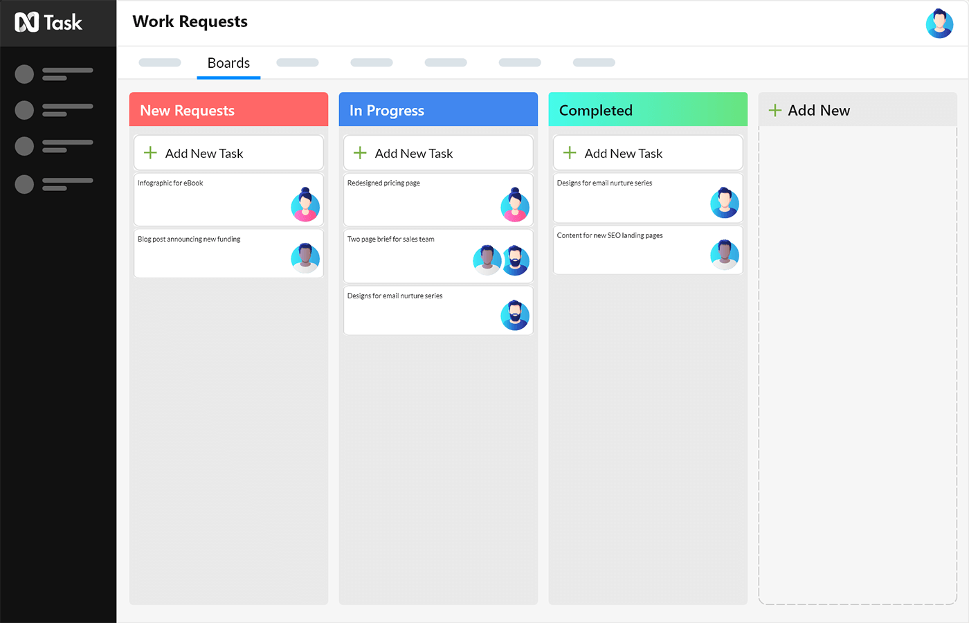 Airtable alternative nTask