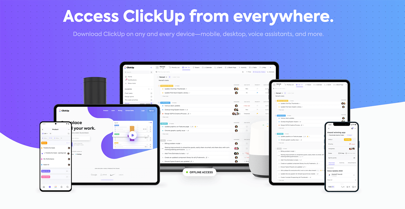 Asana alternative ClickUp