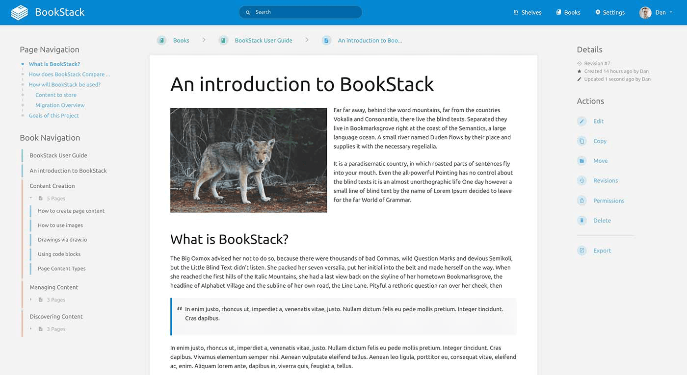 BookStack alternatives