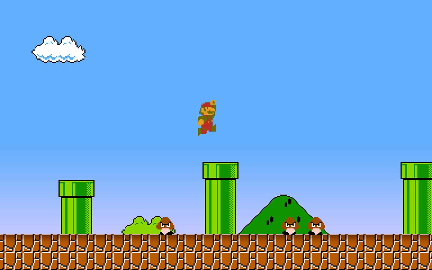Level design Super Mario Bros