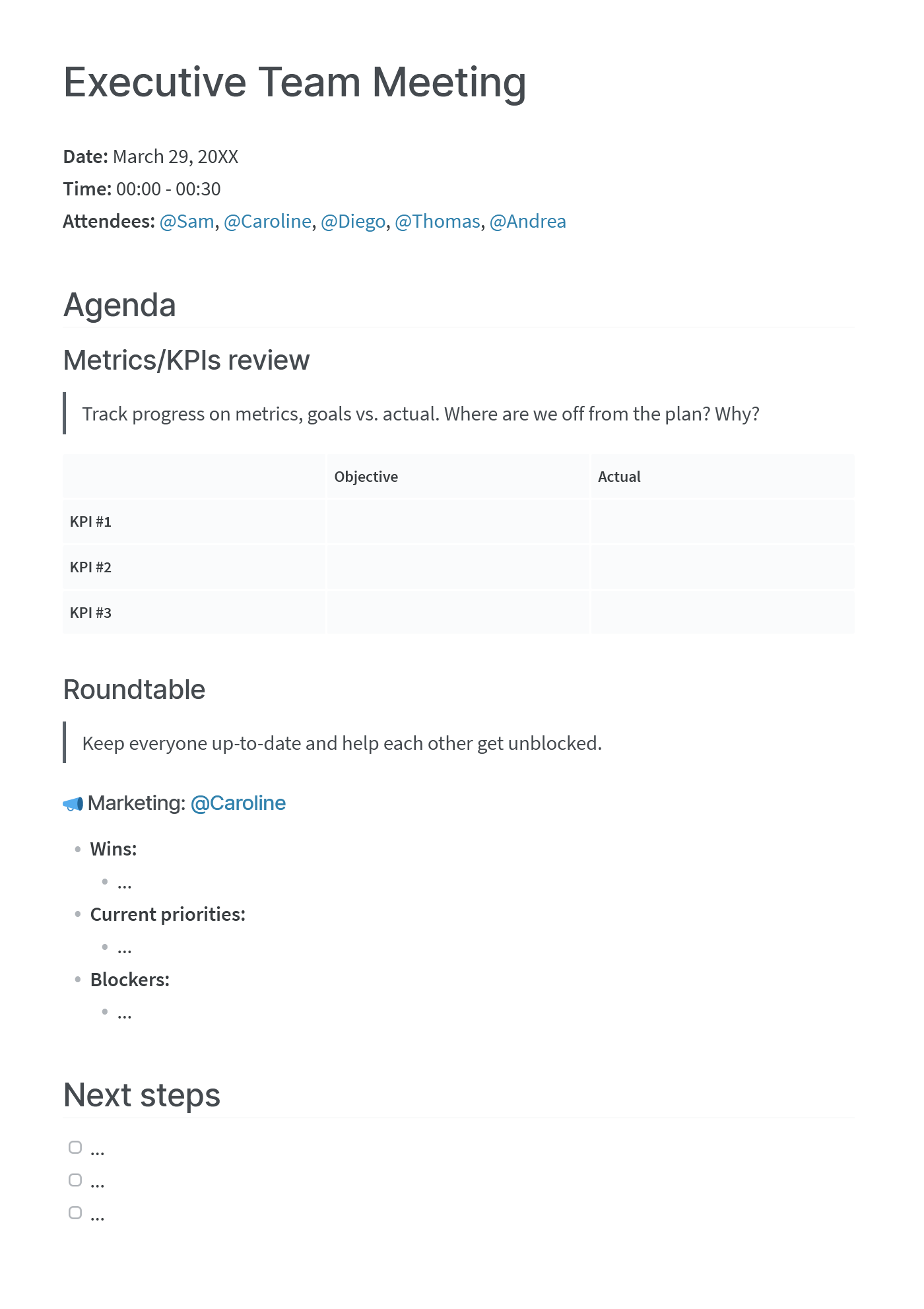 How to Write a Meeting Agenda: Templates & Examples With Regard To Simple Meeting Agenda Template How to Write a Meeting Agenda: Templates & Examples With Regard To Simple Meeting Agenda Template