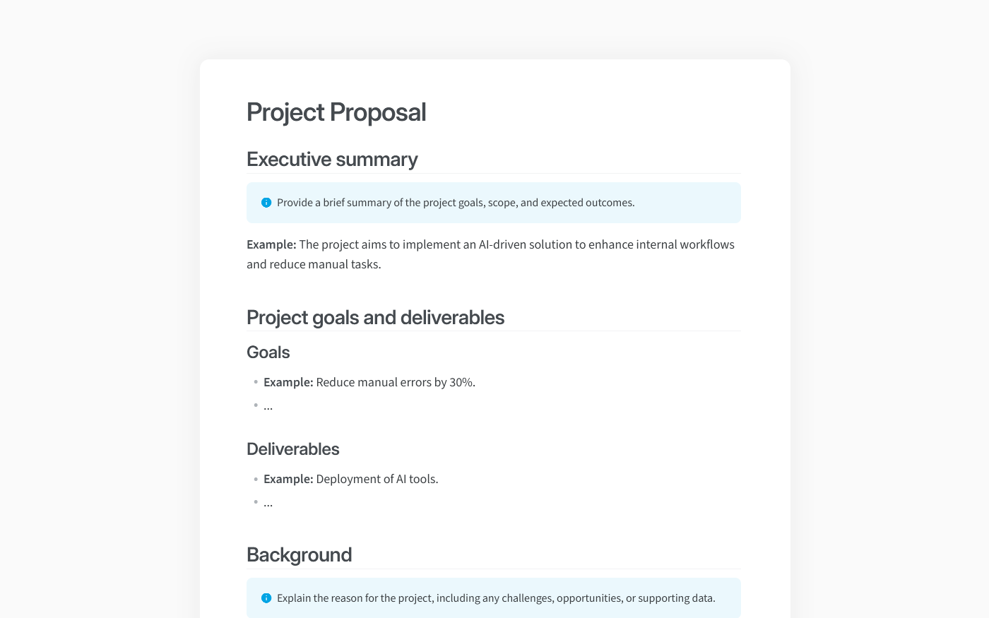 How to Write a Project Proposal: Template and Examples With Regard To Idea Proposal Template