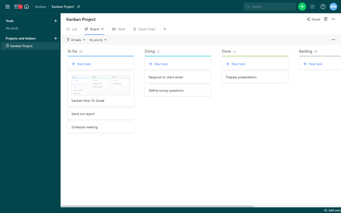 Agile project management tool Wrike