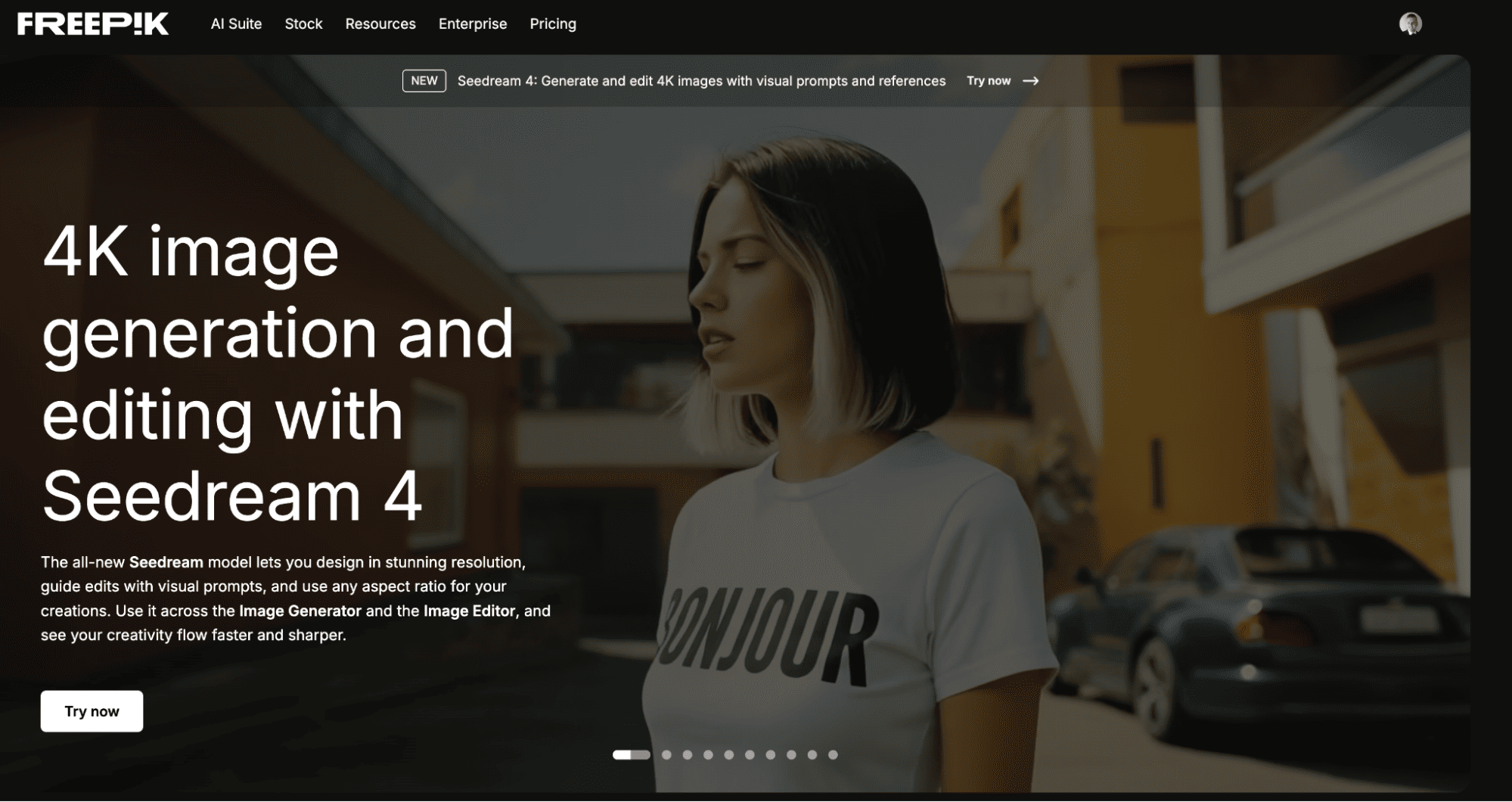 Best marketing tools for startups Freepik AI Suite