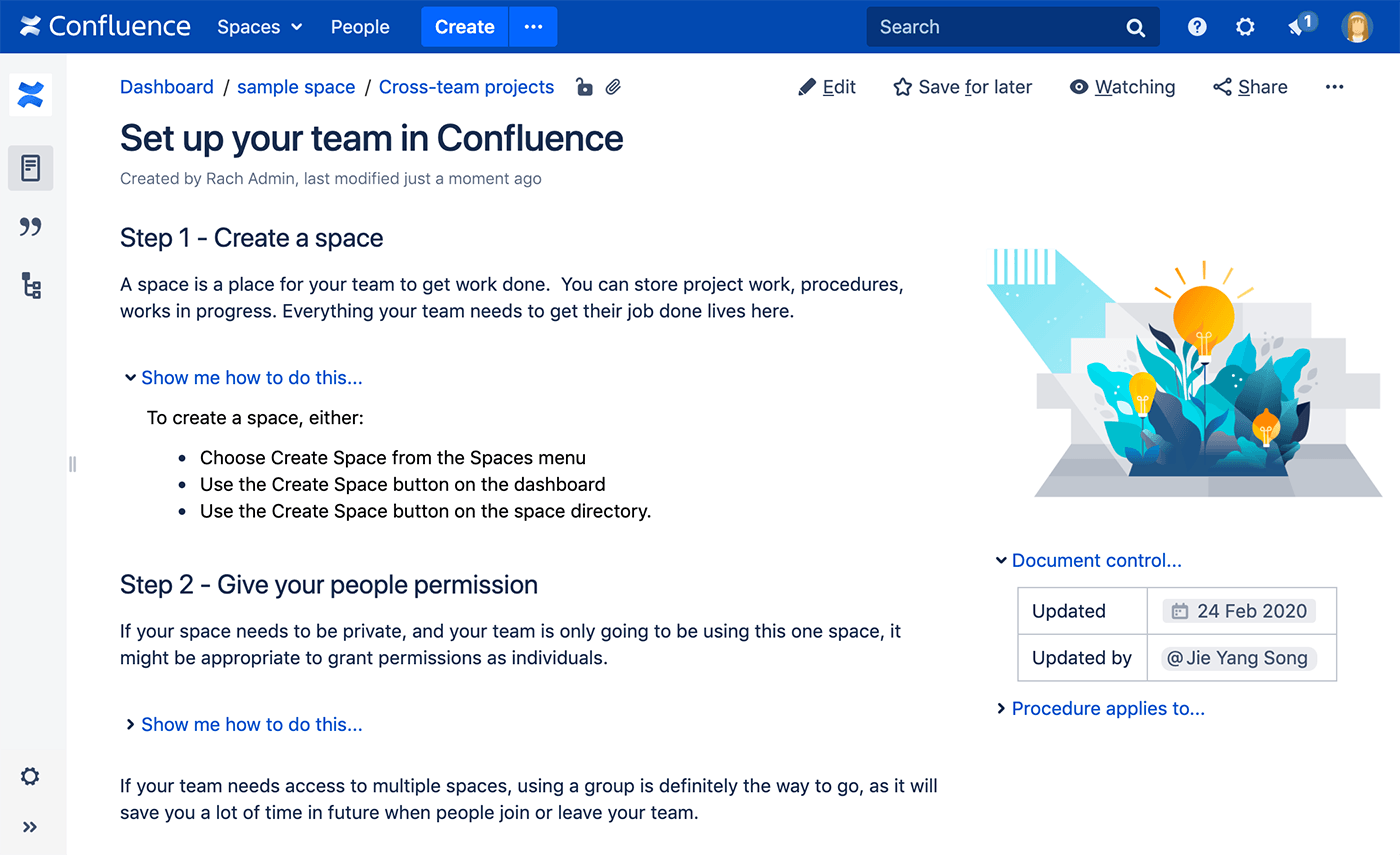 Confluence review