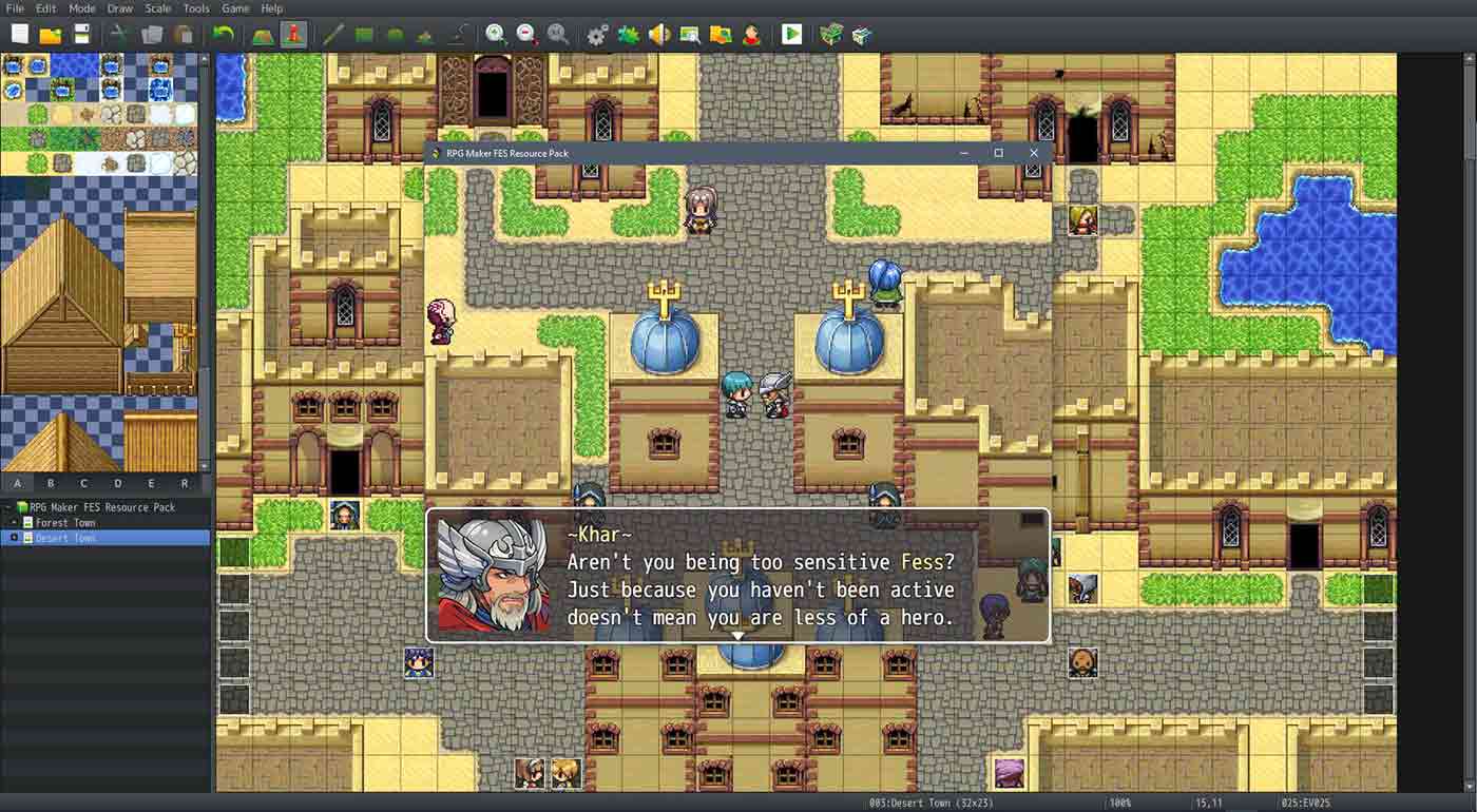 Game design software RPG Maker