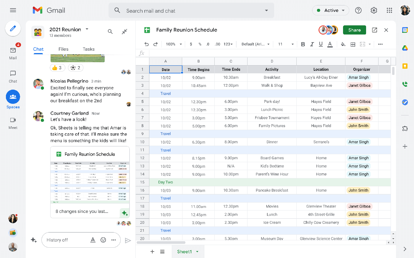 Google Workspace vs Notion