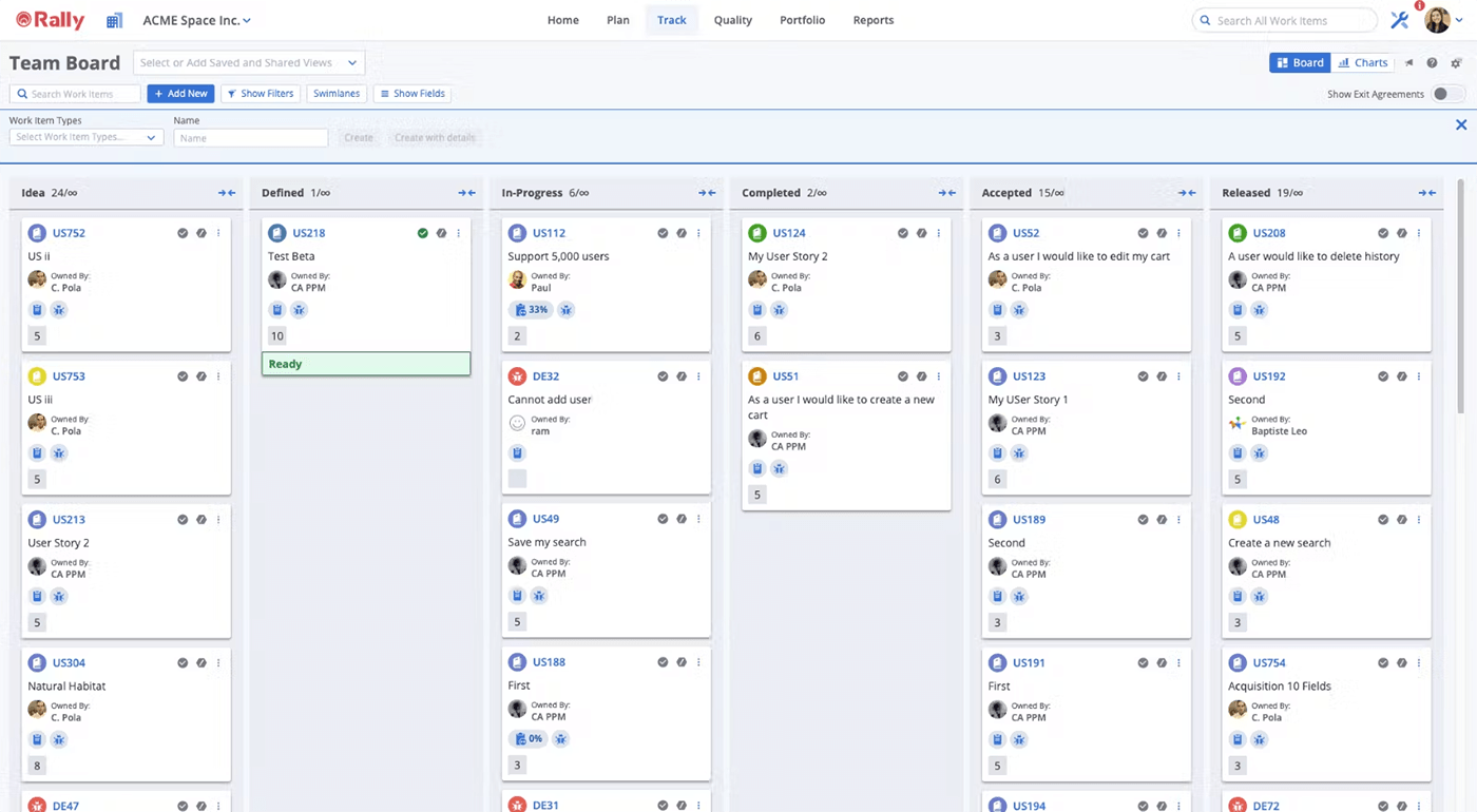 Rally vs Jira