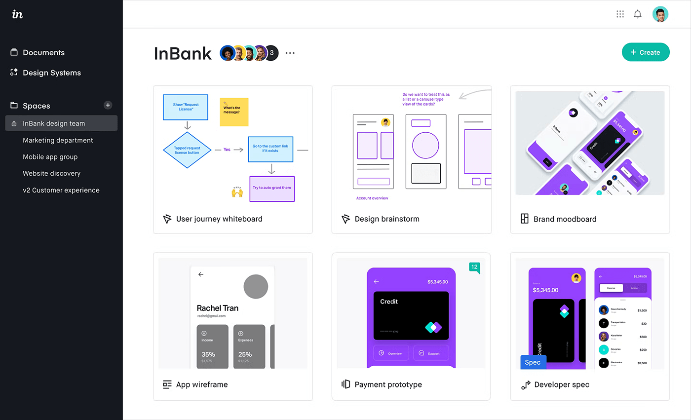 Remote work software InVision